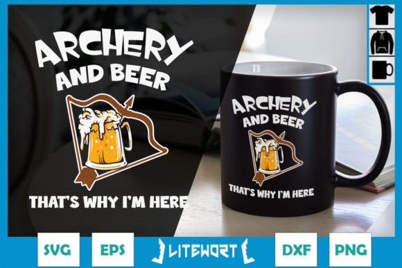 Archery and Beer That’s Why I’m Here