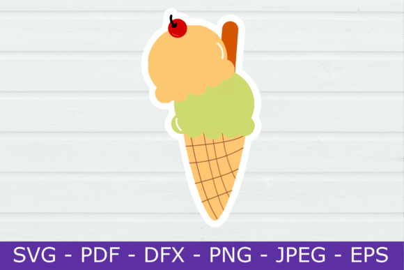 Cartoon Ice Cream