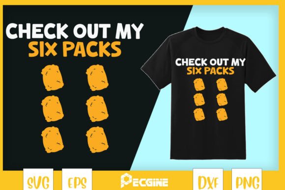 Check Out My Six Pack Chicken Nugget