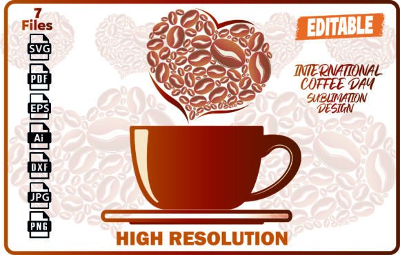 International Coffee Day Sublimation