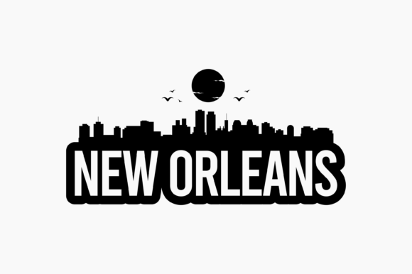 New Orleans Bold Skyline