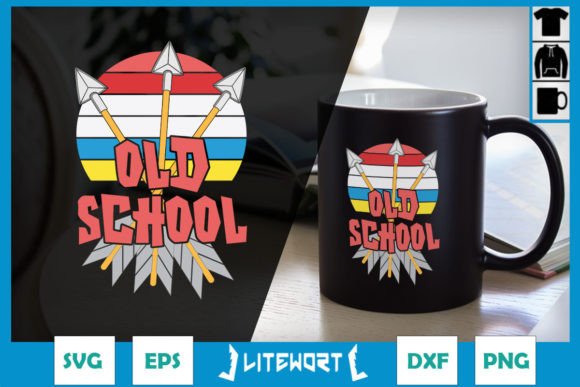 Old School Retro Vintage Archer